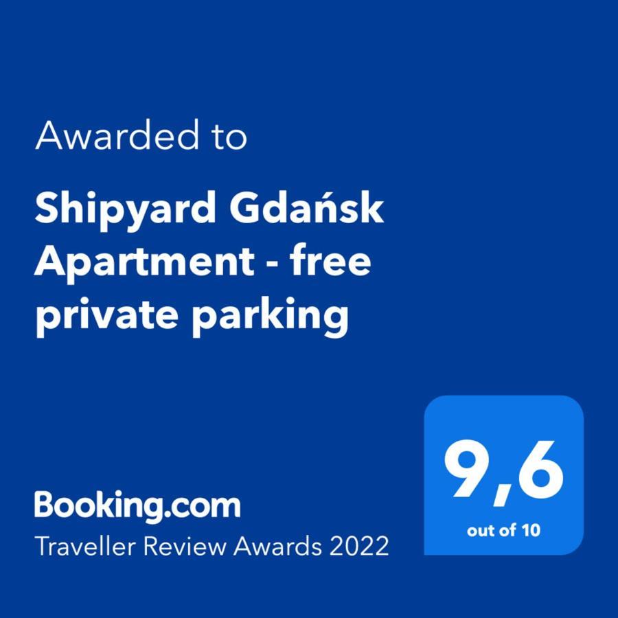 Shipyard Gdansk Apartment - Free Private Parking Exterior foto